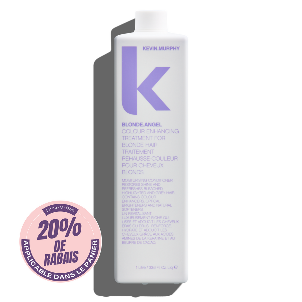 Blonde.Angel - Revitalisant traitant rehausse-couleur pour cheveux blonds-KEVIN MURPHY-[Format]