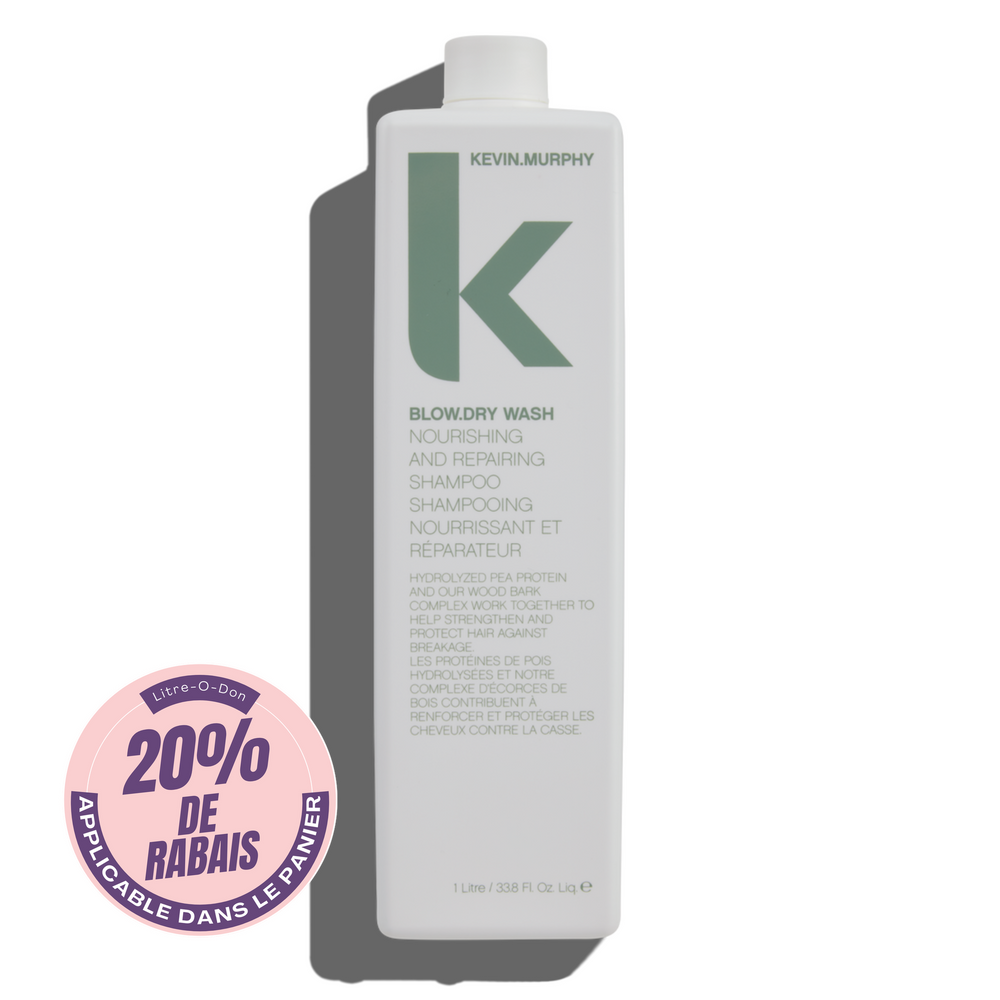 KEVIN MURPHY_Blow.Dry Wash - Shampooing nourrissant et réparateur_1L-_Gisèle produits de beauté