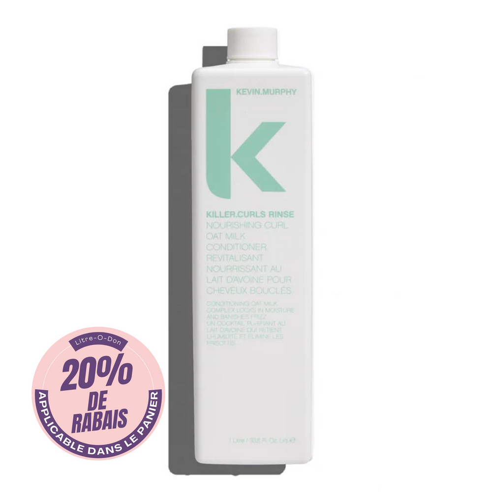 KEVIN MURPHY_Killer.Curls - Revitalisant nourrissant au lait d'avoine pour cheveux bouclés_1L-_Gisèle produits de beauté