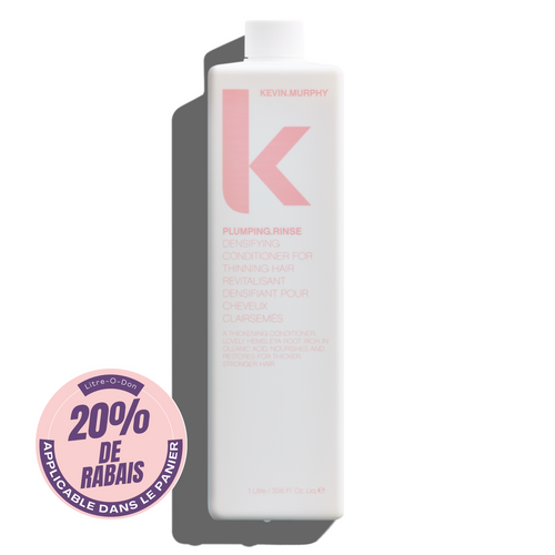 Plumping.Rinse - Revitalisant densifiant pour cheveux clairsemés-KEVIN MURPHY-[Format]