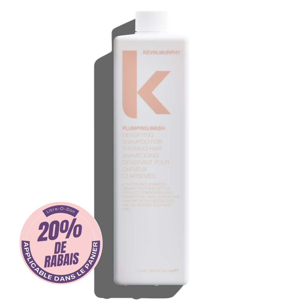 Plumping.Wash - Shampooing densifiant pour cheveux clairsemés-Shampoings & Revitalisants||Shampoos & Conditioners-KEVIN MURPHY-[Format]