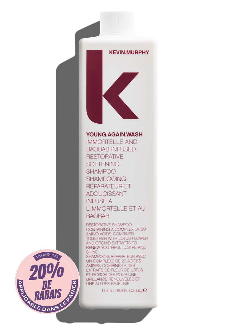 Young.Again.Wash - Shampooing réparateur et adoussicant-KEVIN MURPHY-[Format]