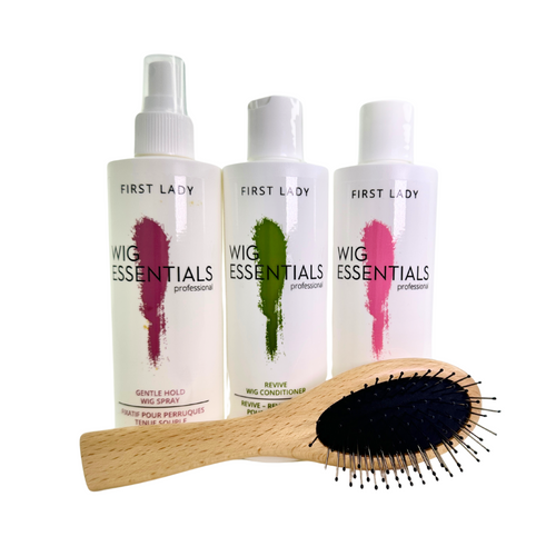 Kit essential #1-Nettoyants et entretien pour pièces de cheveux||Cleaners & Maintenance for Hair Pieces-FIRST LADY-Gisèle produits de beauté