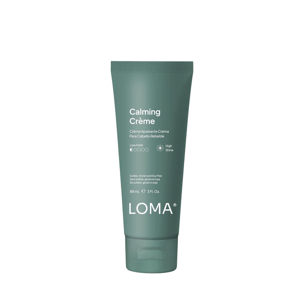 Loma Crème apaisante et anti-frisottis, format 237ml.