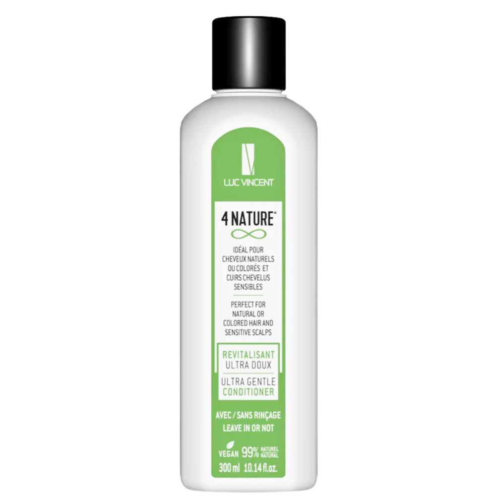 LUC VINCENT_4 Nature - Revitalisant vegan ultra doux_300ml-_Gisèle produits de beauté