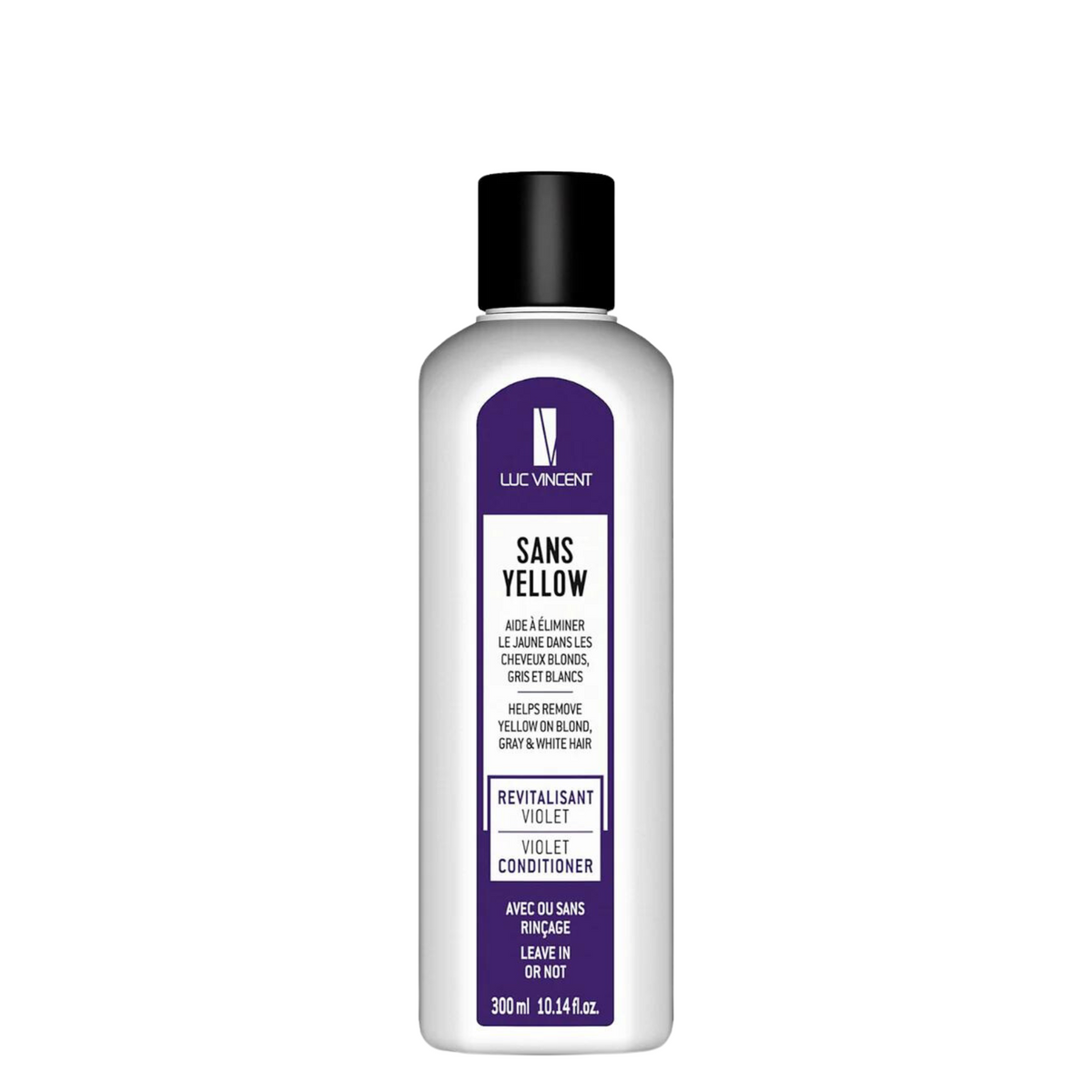 LUC VINCENT_Sans Yellow - Revitalisant violet_300ml-_Gisèle produits de beauté