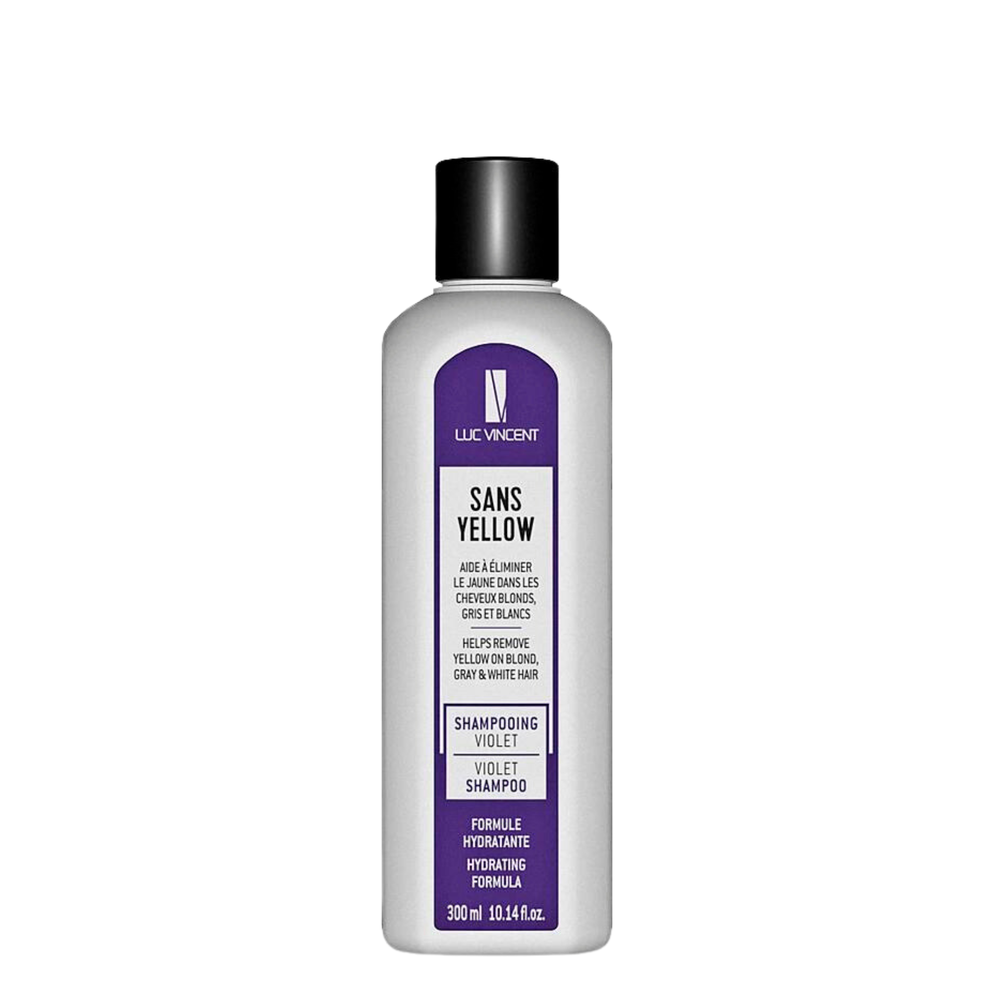LUC VINCENT_Sans Yellow - Shampooing violet_300ml-_Gisèle produits de beauté