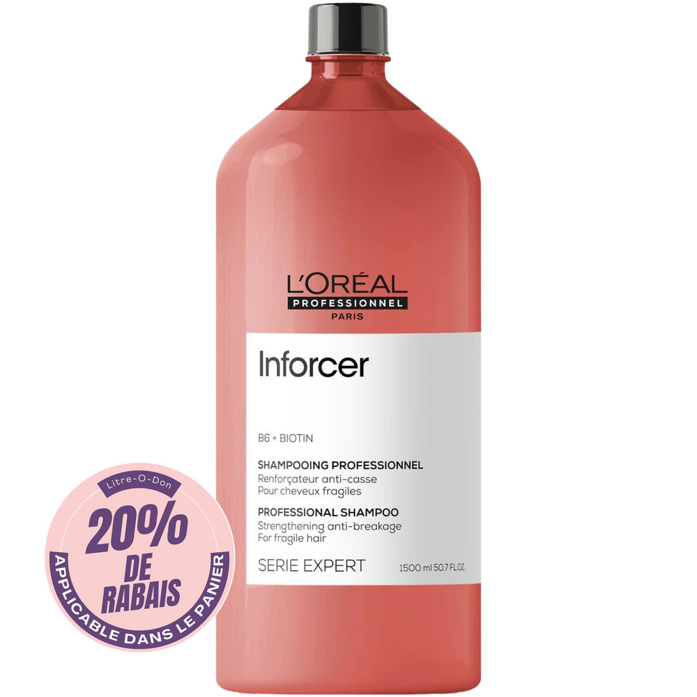 L'ORÉAL PROFESSIONNEL_Inforcer - Shampooing_1500ml-_Gisèle produits de beauté