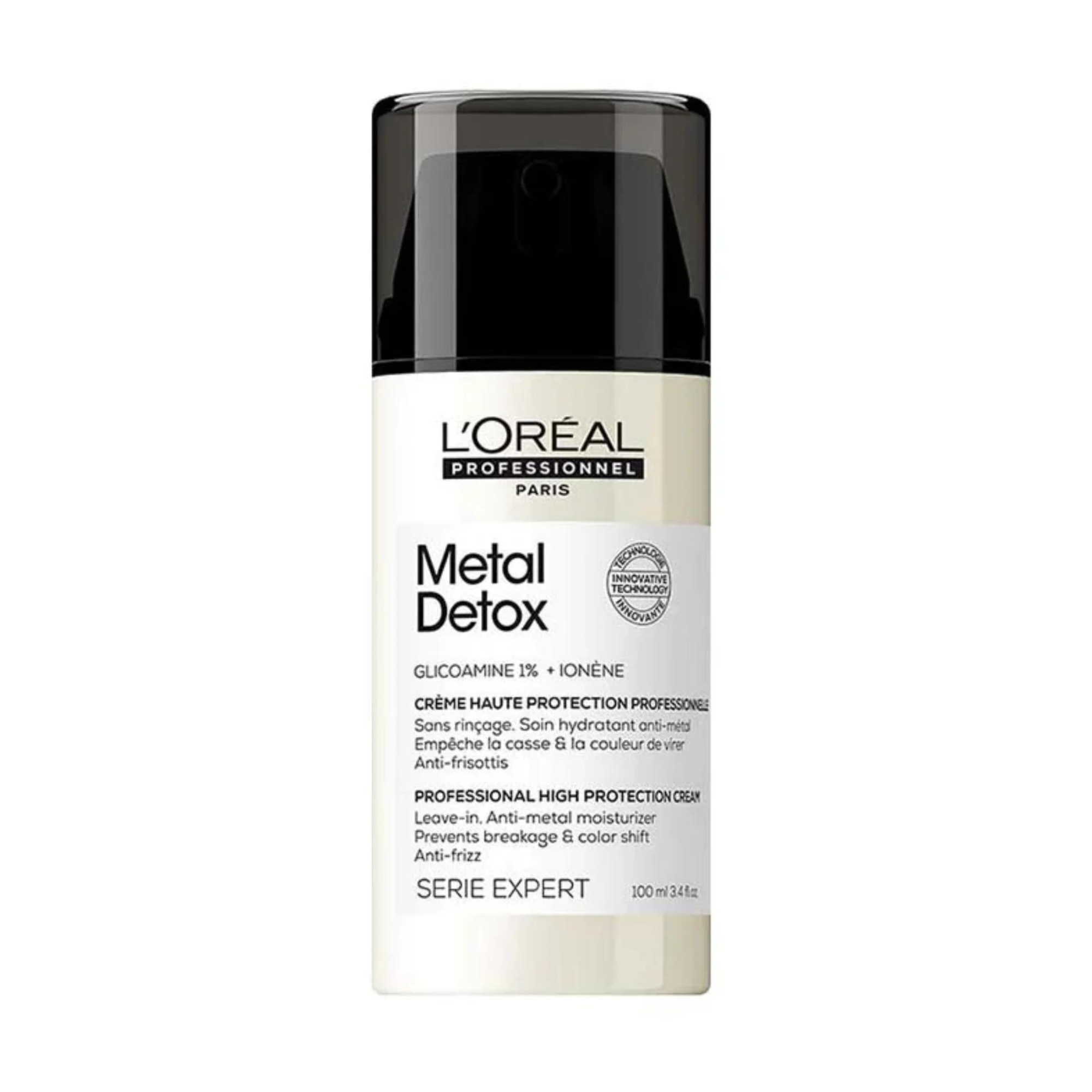 L'ORÉAL PROFESSIONNEL_Metal Detox - Crème haute protection sans rinçage_100ml-_Gisèle produits de beauté