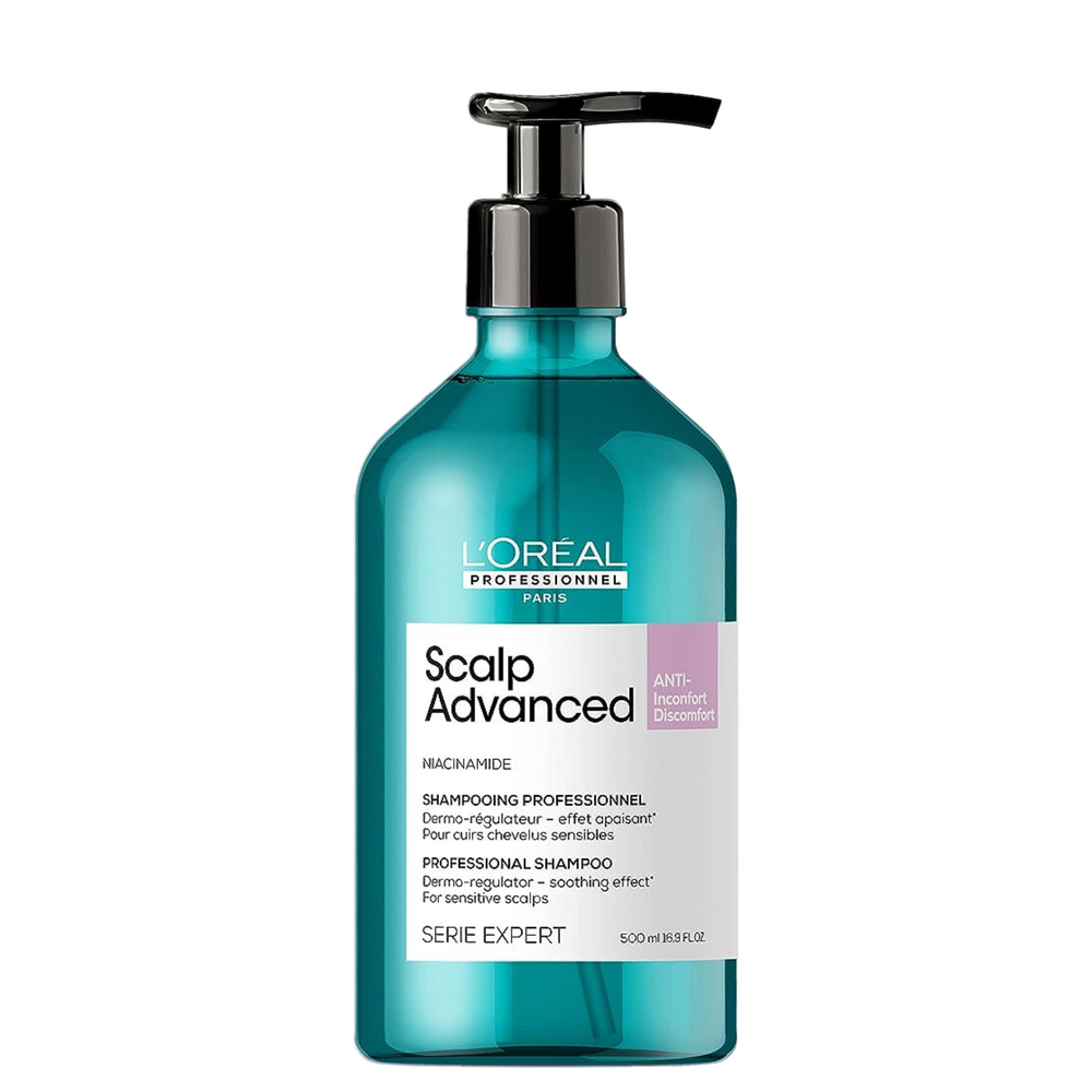 L'ORÉAL PROFESSIONNEL_Scalp Advanced - Shampooing professionnel pour cuirs chevelus sensibles_500ml-_Gisèle produits de beauté