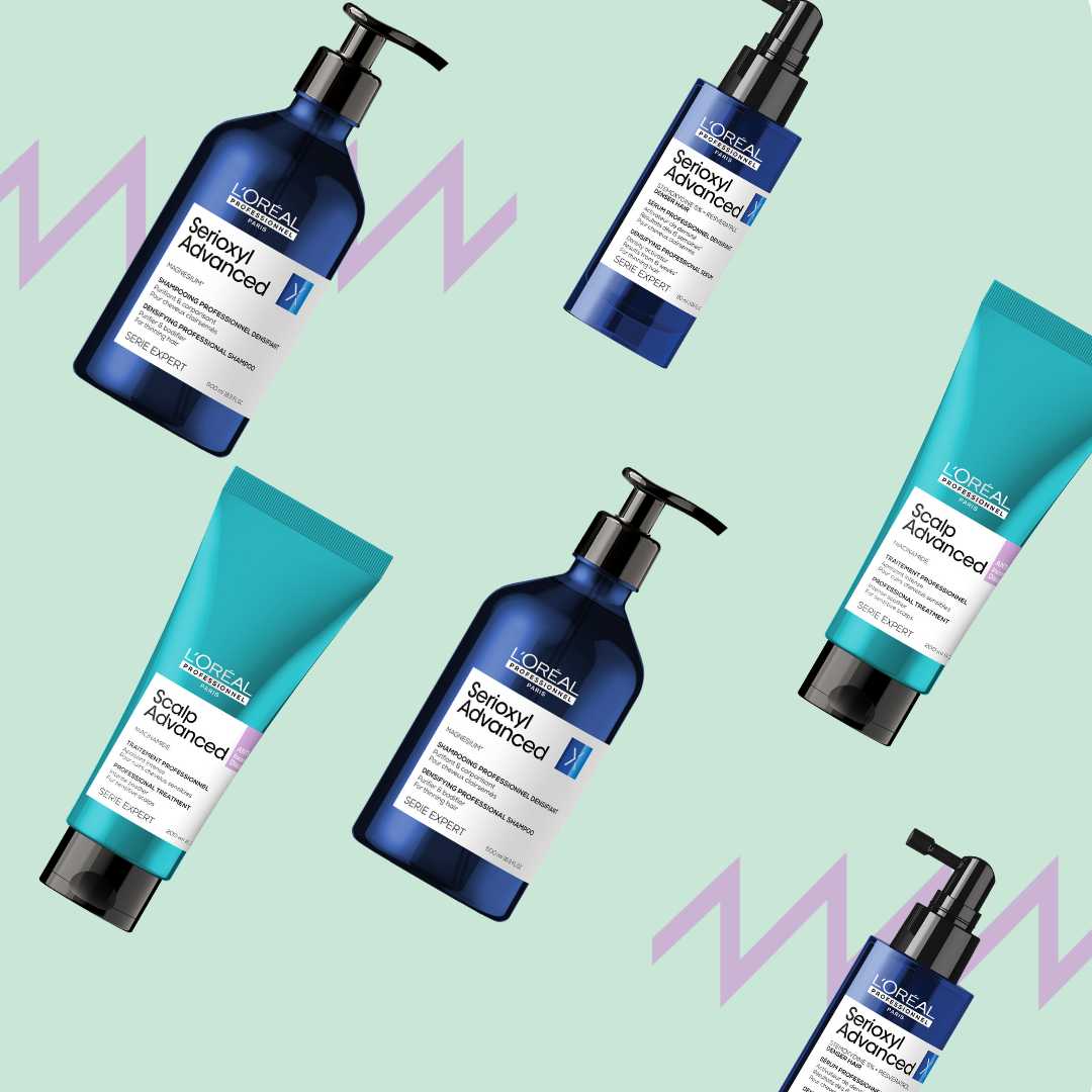 L'ORÉAL PROFESSIONNEL_Serioxyl Advanced - Shampooing purifiant et corporisant_-_Gisèle produits de beauté