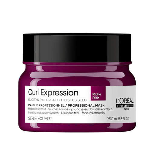 L'ORÉAL PROFESSIONNEL_Curl Expression - Masque riche hydratant Intensif_250ml-_Gisèle produits de beauté