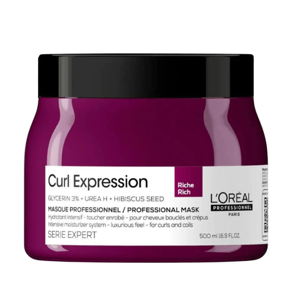 L'ORÉAL PROFESSIONNEL_Curl Expression - Masque riche hydratant Intensif_500ml-_Gisèle produits de beauté