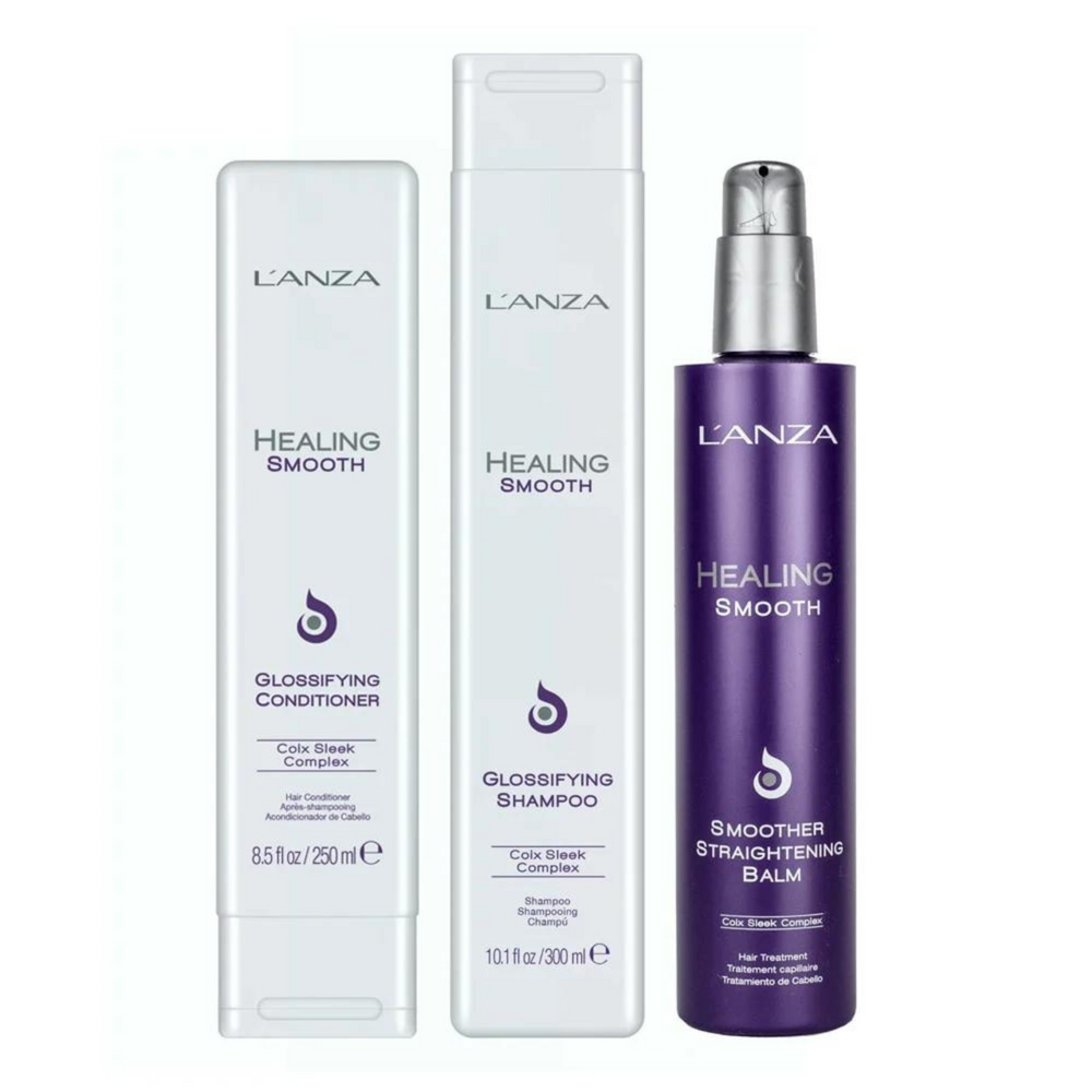 L'ANZA_Coffret (Trio) - Healing Smooth Sleekness_-_Gisèle produits de beauté