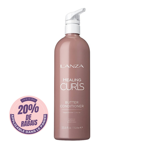 L'ANZA_Healing Curls - Revitalisant Butter_1L-_Gisèle produits de beauté