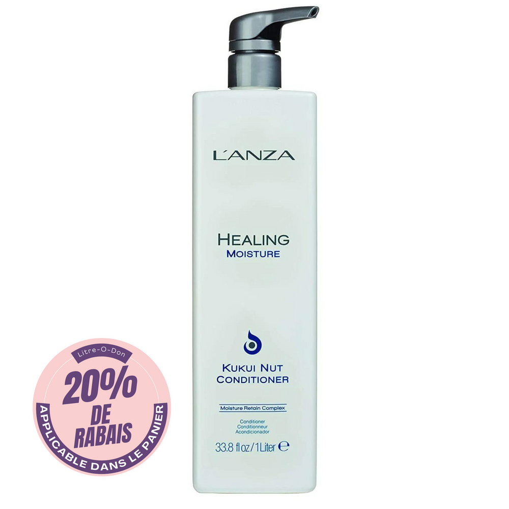 L'ANZA_Healing Moisture - Revitalisant Kukui Nut_1L-_Gisèle produits de beauté