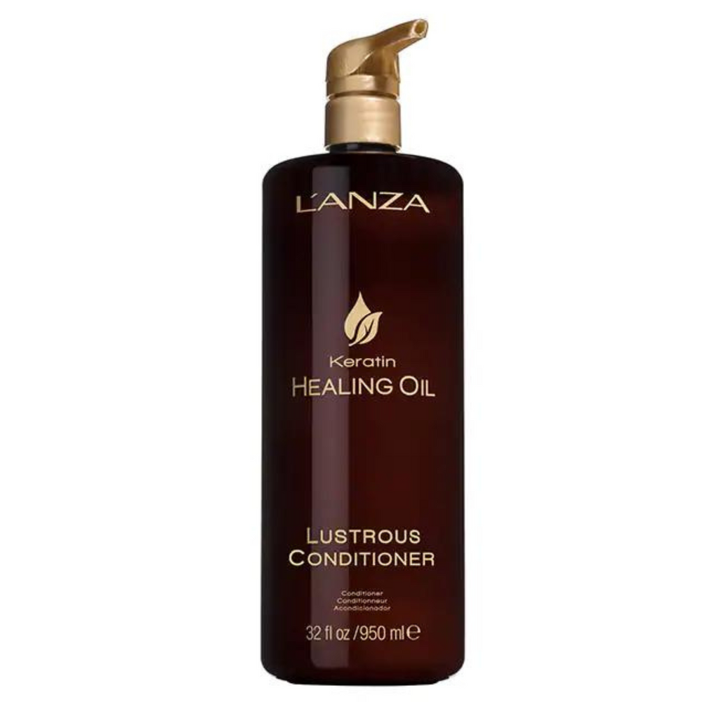 L'ANZA_Keratin Healing Oil - Revitalisant Lustrous_1L-_Gisèle produits de beauté