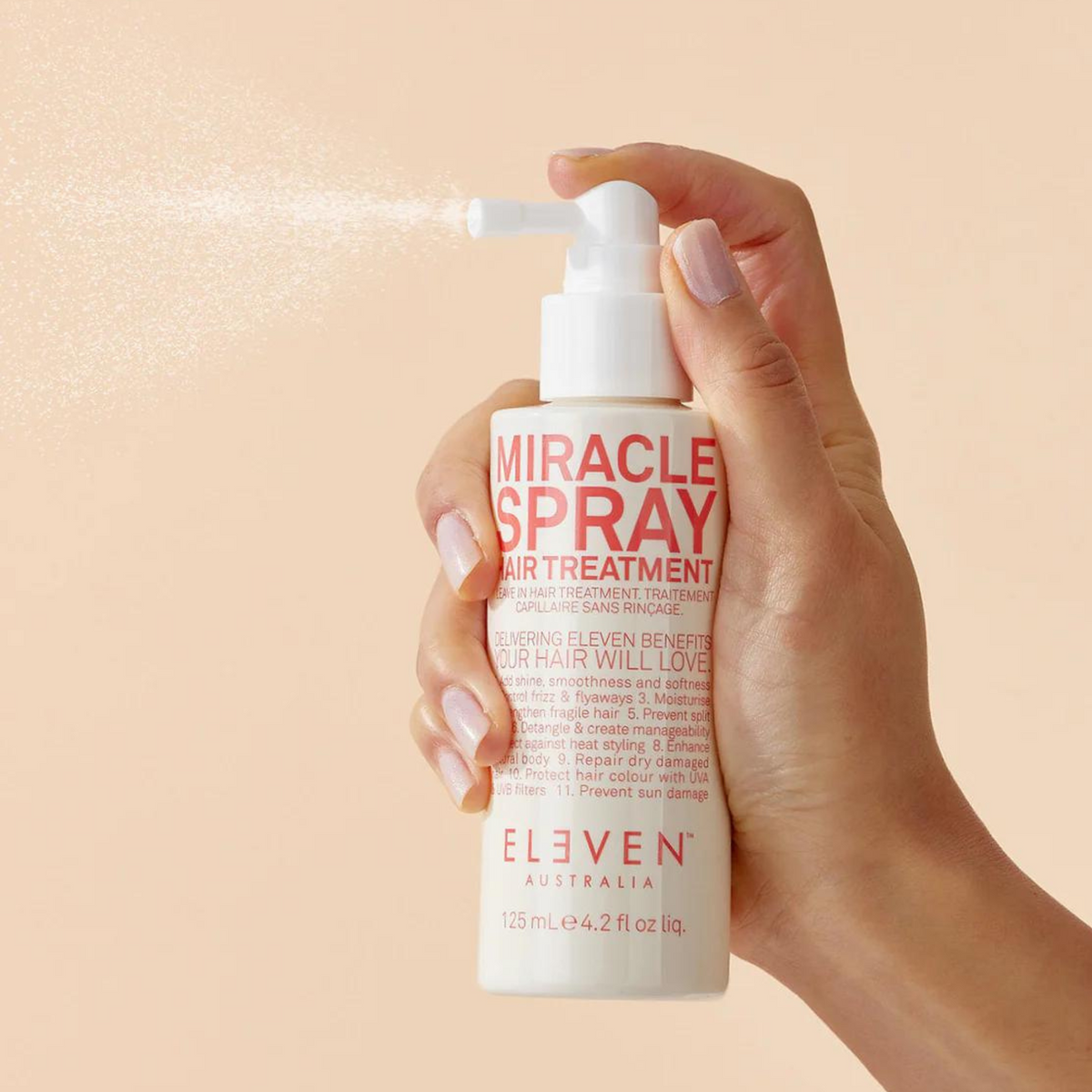 Miracle Hair - Spray traitement sans rinçage-Masques & traitements sans rinçage||Leave-in Masks & Treatments-ELEVEN AUSTRALIA-125ml-Gisèle produits de beauté
