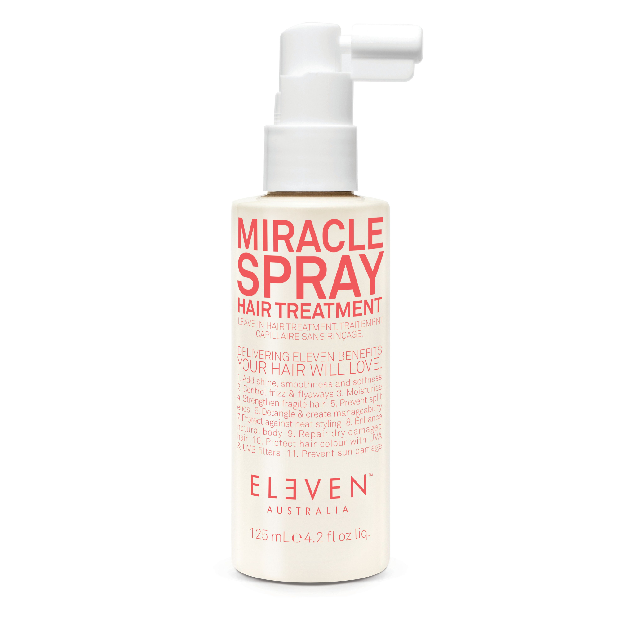 Miracle Hair - Spray traitement sans rinçage-Masques & traitements sans rinçage||Leave-in Masks & Treatments-ELEVEN AUSTRALIA-125ml-Gisèle produits de beauté
