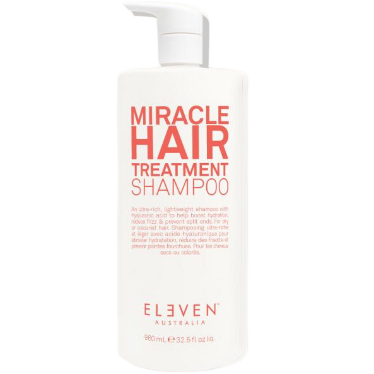 Miracle Hair Traitement - Shampooing réparateur-Shampoings & Revitalisants||Shampoos & Conditioners-ELEVEN AUSTRALIA-960ml-Gisèle produits de beauté