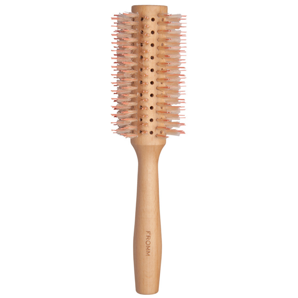 Mission Sleek - Brosse ronde en bois-Brosses rondes et thermiques||Thermal & Round Brushes-FROMM-Moyenne-Gisèle produits de beauté