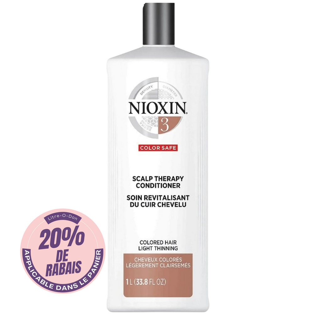 NIOXIN_Système 3 - Scalp Therapy revitalisant_1L-_Gisèle produits de beauté