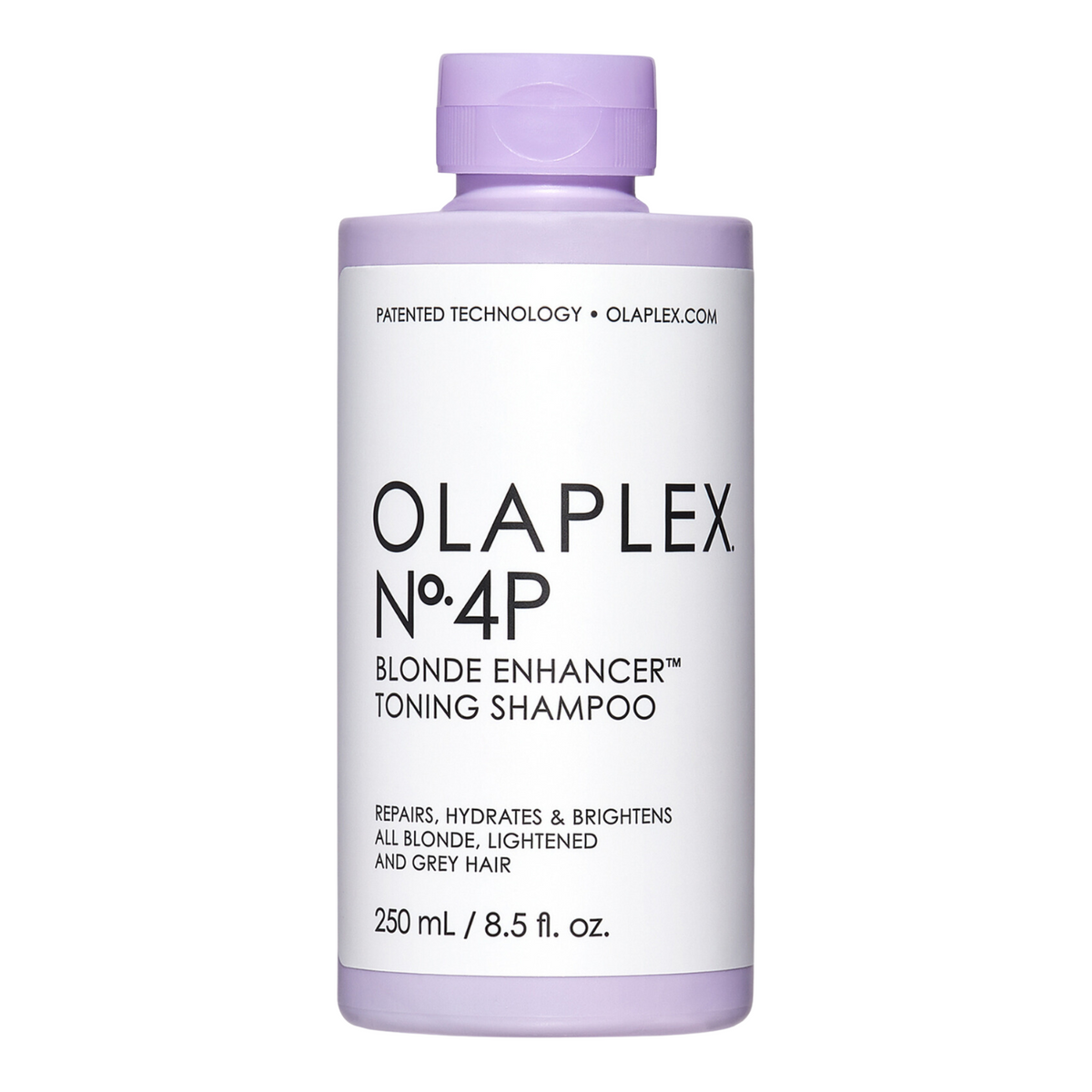 OLAPLEX_No.4P Shampooing tonifiant et rehausseur de blond Blonde Enhancer_250ml-_Gisèle produits de beauté