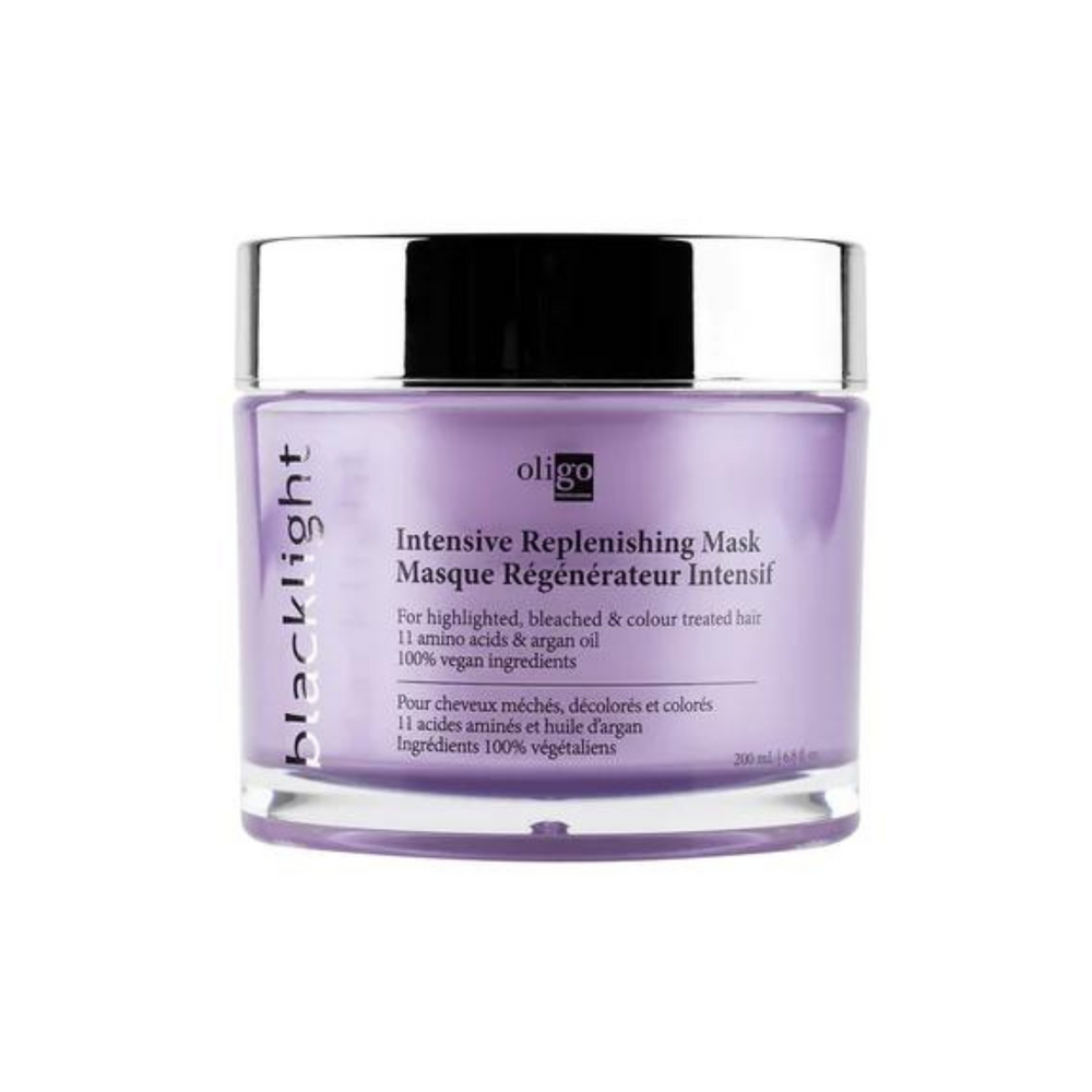 OLIGO_Blacklight - Masque régénérateur intensif_200ml-_Gisèle produits de beauté