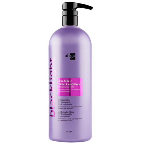 OLIGO_Blacklight - Revitalisant violet anti-jaunissement_1L-_Gisèle produits de beauté