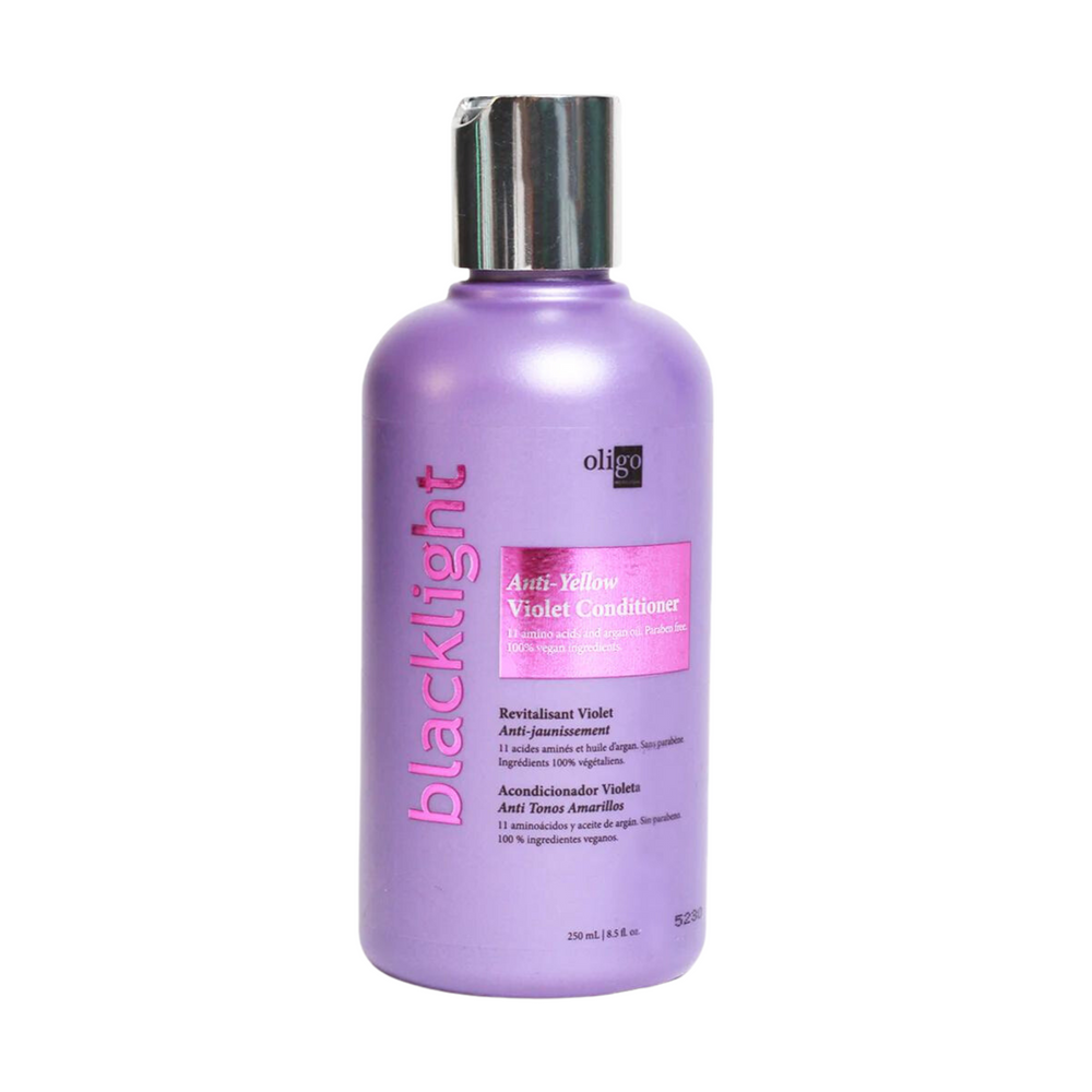 OLIGO_Blacklight - Revitalisant violet anti-jaunissement_250ml-_Gisèle produits de beauté