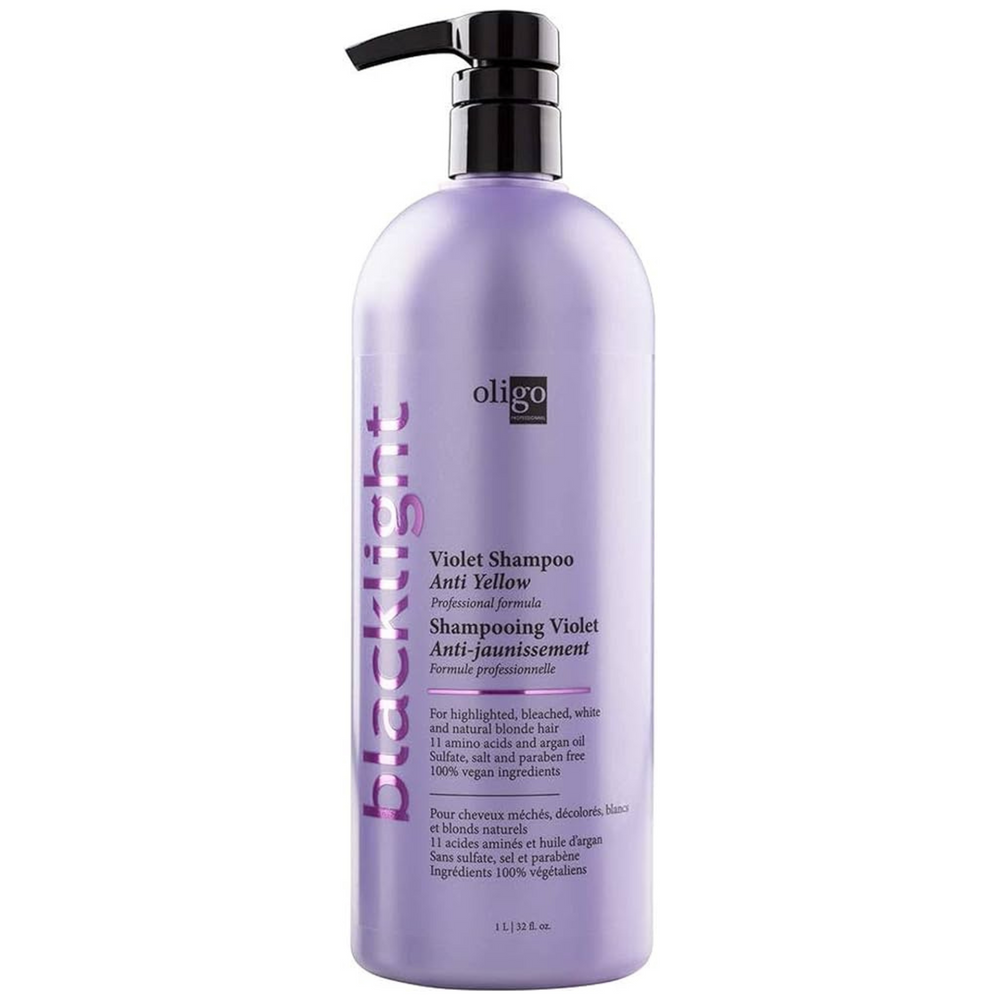 OLIGO_Blacklight - Shampooing violet anti-jaunissement_1L-_Gisèle produits de beauté