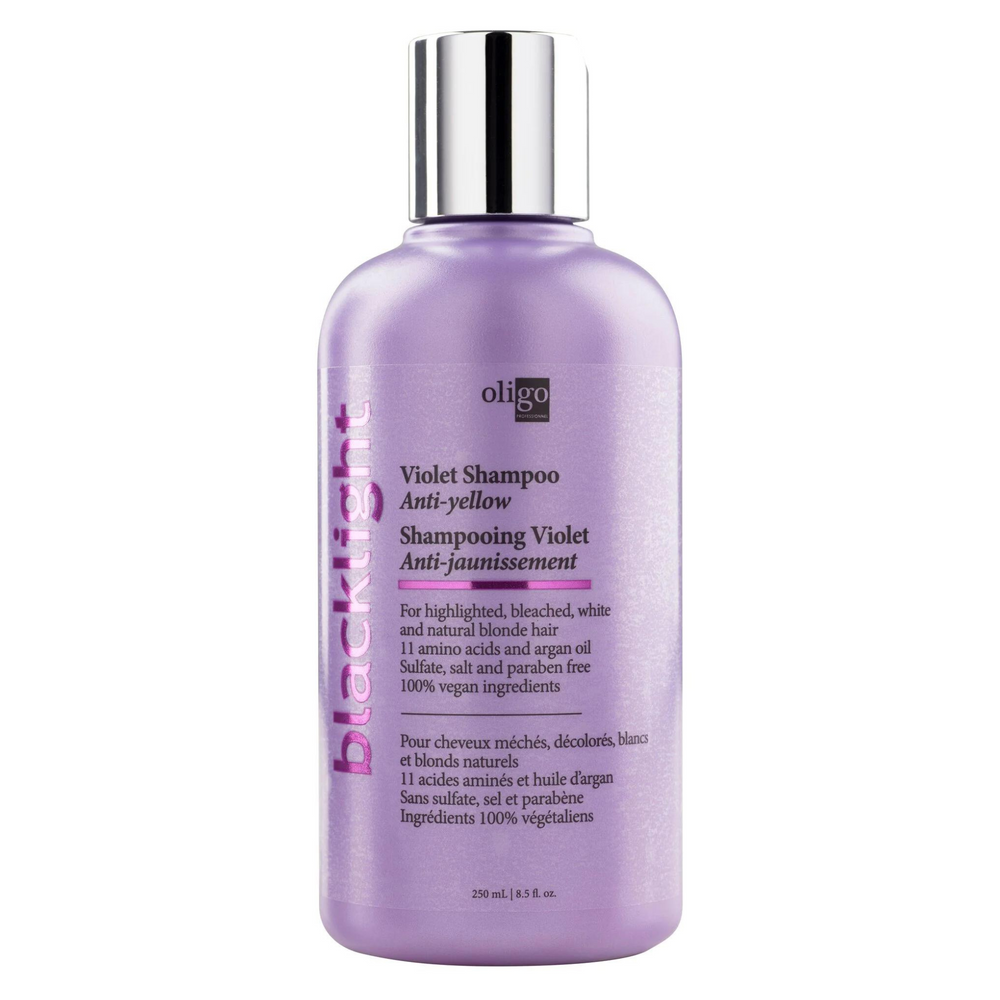 OLIGO_Blacklight - Shampooing violet anti-jaunissement_250ml-_Gisèle produits de beauté