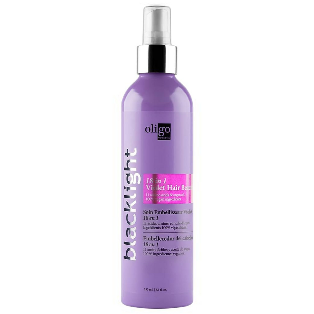 OLIGO_Blacklight - Soin embellisseur violet 18-en-1_250ml-_Gisèle produits de beauté