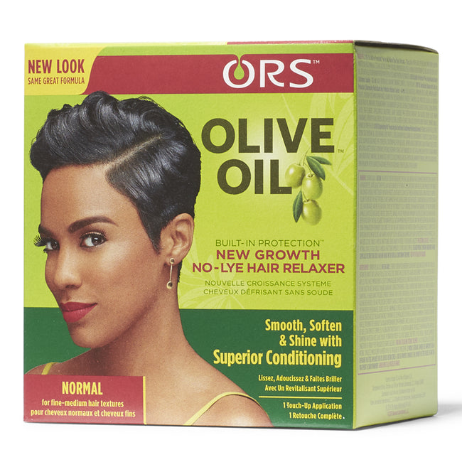 Olive Oil - Défrisant sans soude-Défrisants et permanentes||Relaxers & Perms-ORS-1 retouche-Normaux et fins-Gisèle produits de beauté