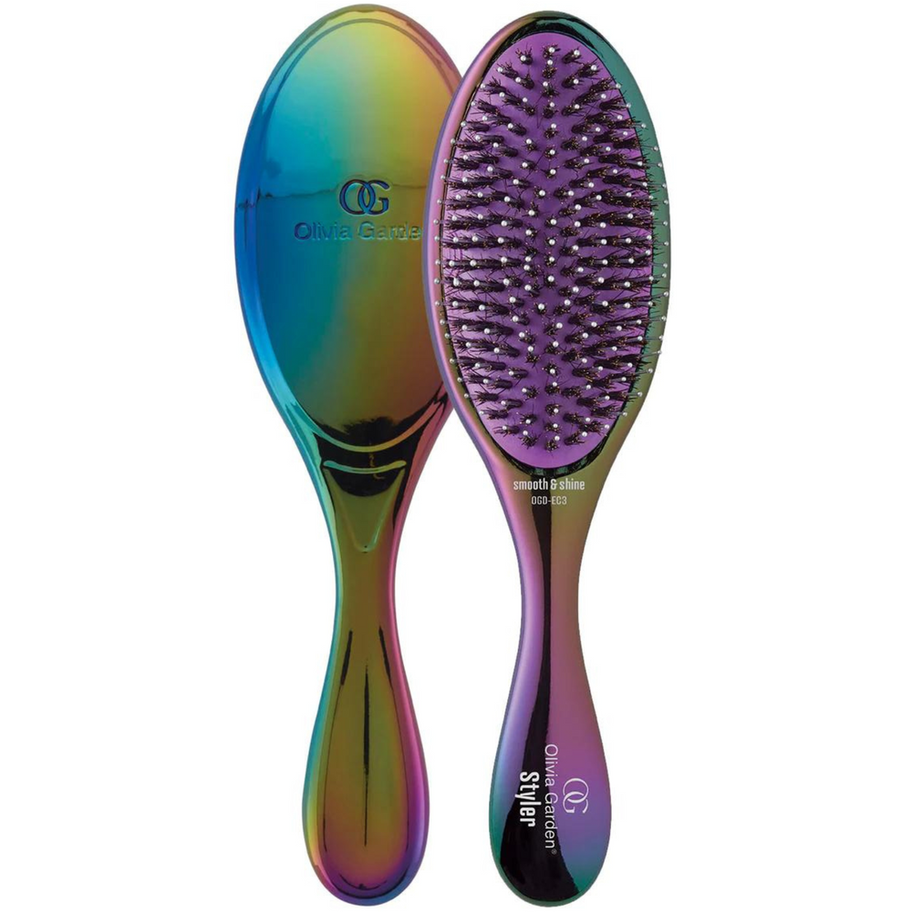 OLIVIA GARDEN_Aurora - Brosse démêlante et stylisante_OGD-EC3 : Stylisante pour lissage et brillance-_Gisèle produits de beauté