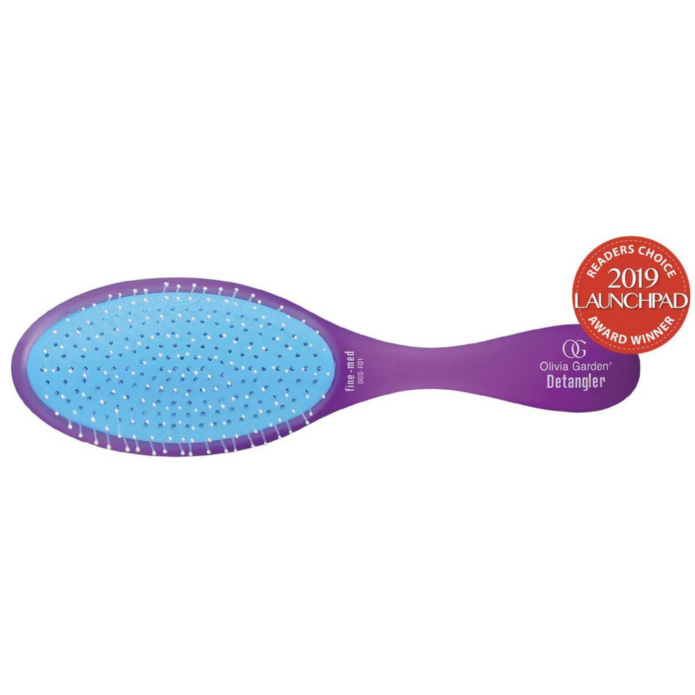 OLIVIA GARDEN_Brosse Detangler_Fins-Moyens OGD-F01 Mauve-_Gisèle produits de beauté