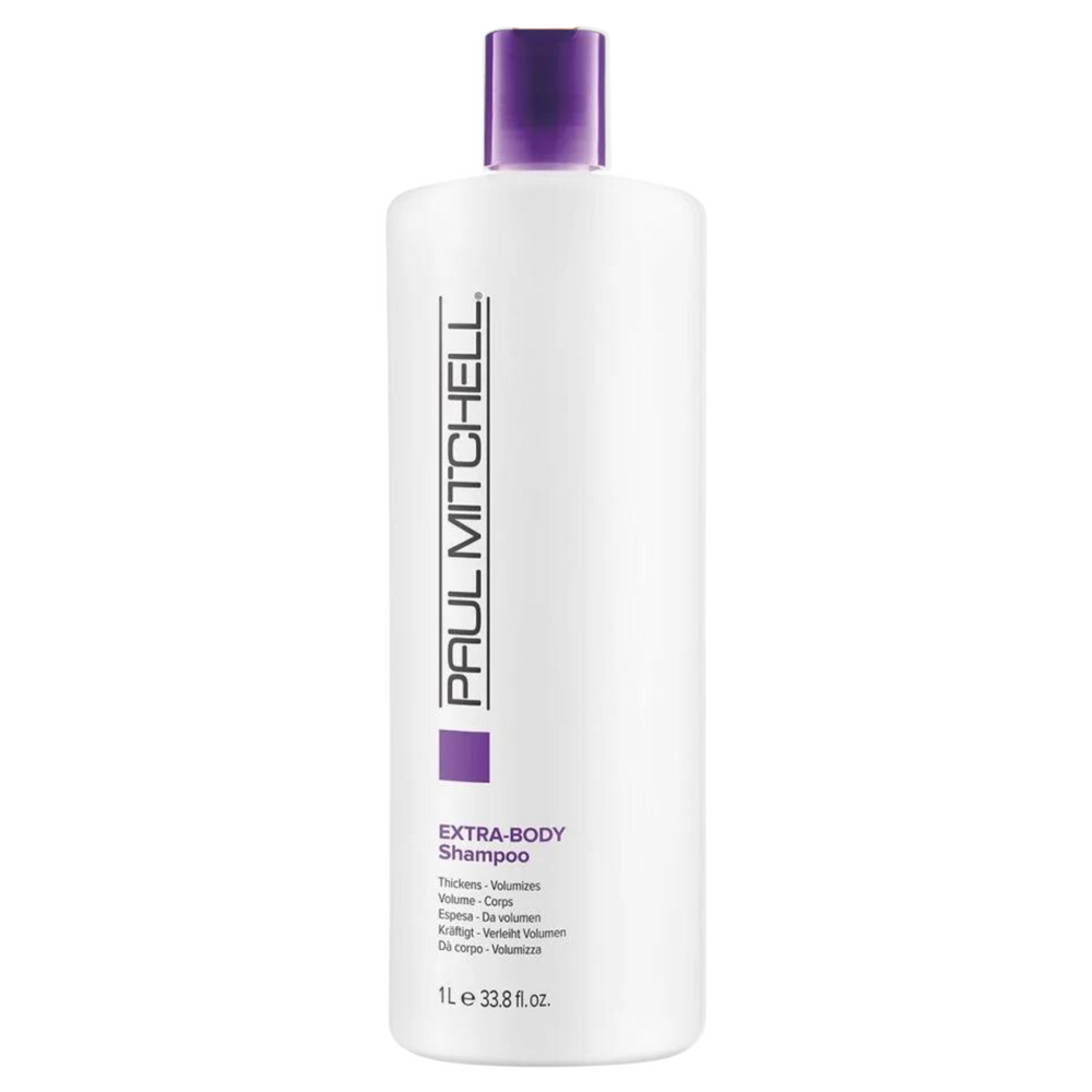 PAUL MITCHELL_Extra-Body - Shampooing volume_1L-_Gisèle produits de beauté