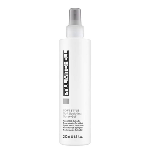 PAUL MITCHELL_Soft Style - Gel coiffant en spray tenue naturelle_250ml-_Gisèle produits de beauté