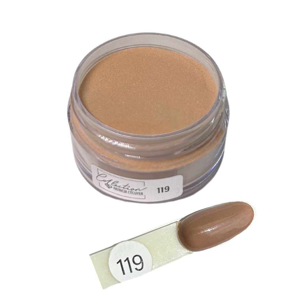 Patricia L'écuyer - Poudre pour ongles-Résine & poudre||Resin & Powder-PATRICIA L'ÉCUYER-119-1/2oz-Gisèle produits de beauté