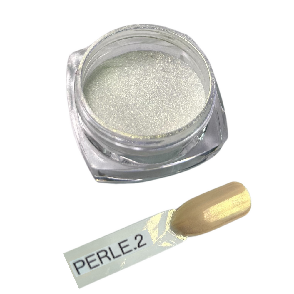 Poudre effet perlé-Résine & poudre||Resin & Powder-PATRICIA L'ÉCUYER-Perlé.2-1/4oz-Gisèle produits de beauté