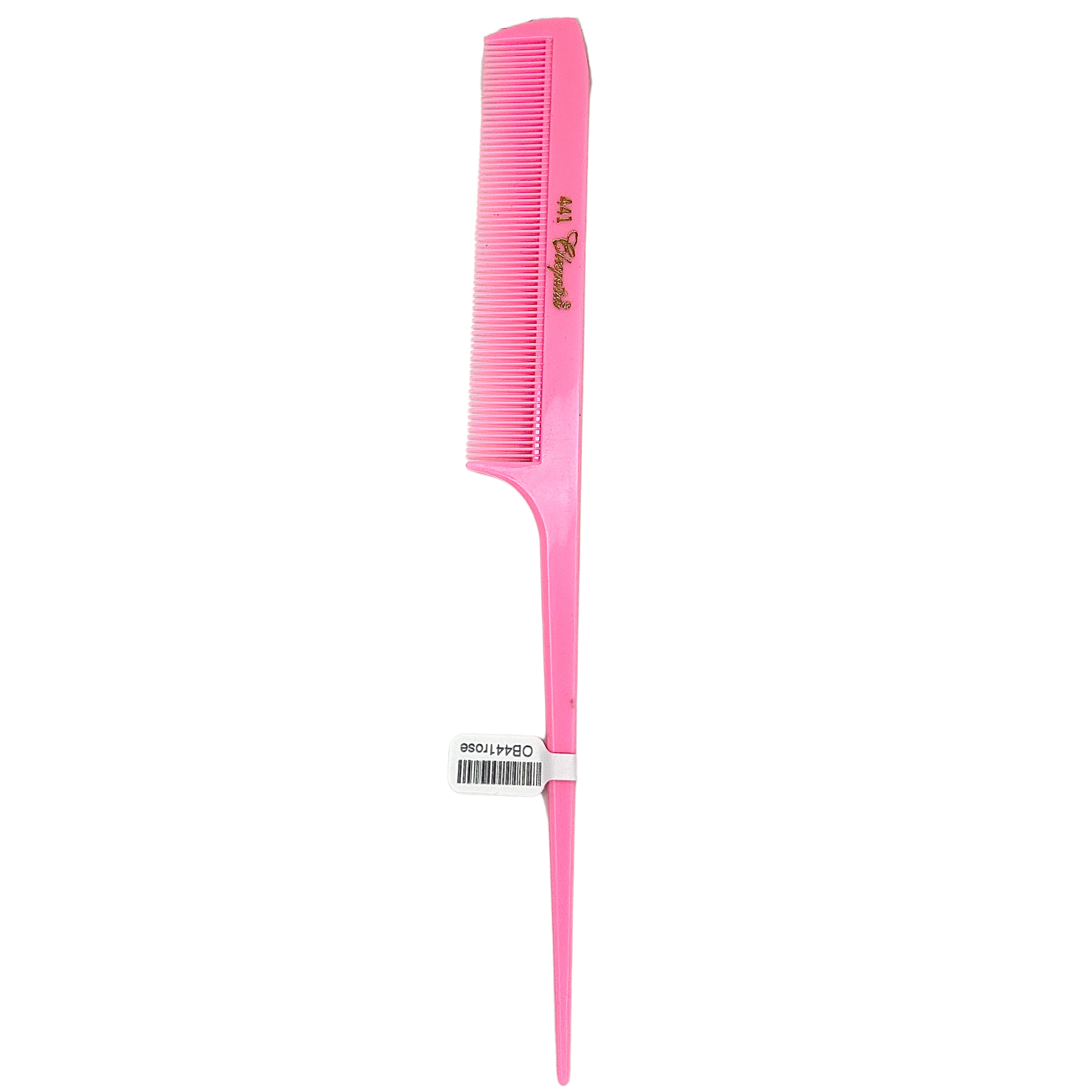 Peigne à tige carrée #441C-Peignes||Combs-CLÉOPATRA-Rose-Gisèle produits de beauté