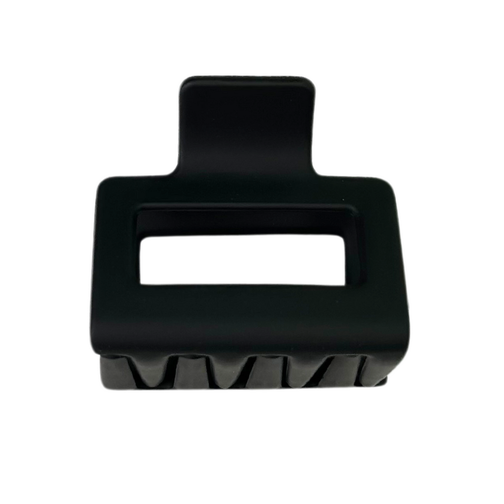 Petite pince à cheveux carrée-Pinces, élastiques et bandeaux||Clips, Elastics & Headbands-GISÈLE-Noir-2 pouces-Gisèle produits de beauté
