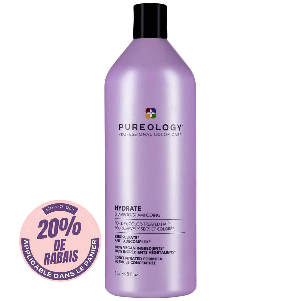 PUREOLOGY_Hydrate - Shampooing_1L-_Gisèle produits de beauté