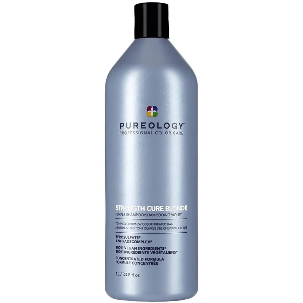 PUREOLOGY_Strength Cure Blonde - Shampooing_1L-_Gisèle produits de beauté