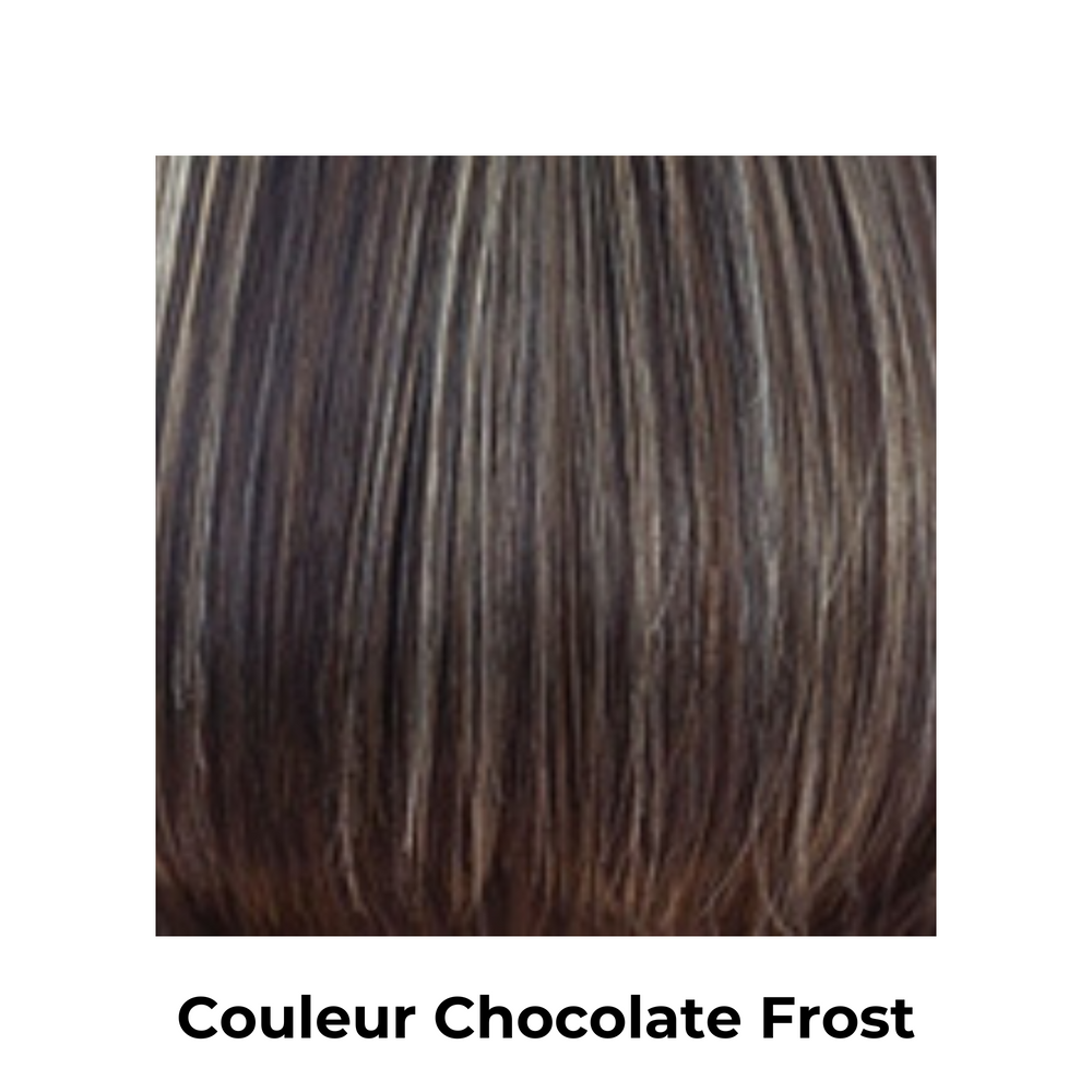 Amore - Prothèse Codi-Perruques synthétiques||Synthetic Wigs-RENE OF PARIS-Chocolate Frost-Gisèle produits de beauté