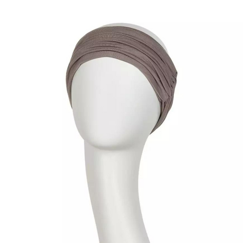 Christine - Chitta Bonnet bamboo-Bandeaux et foulards||Headbands and head scarves-RENE OF PARIS-Grey-Gisèle produits de beauté