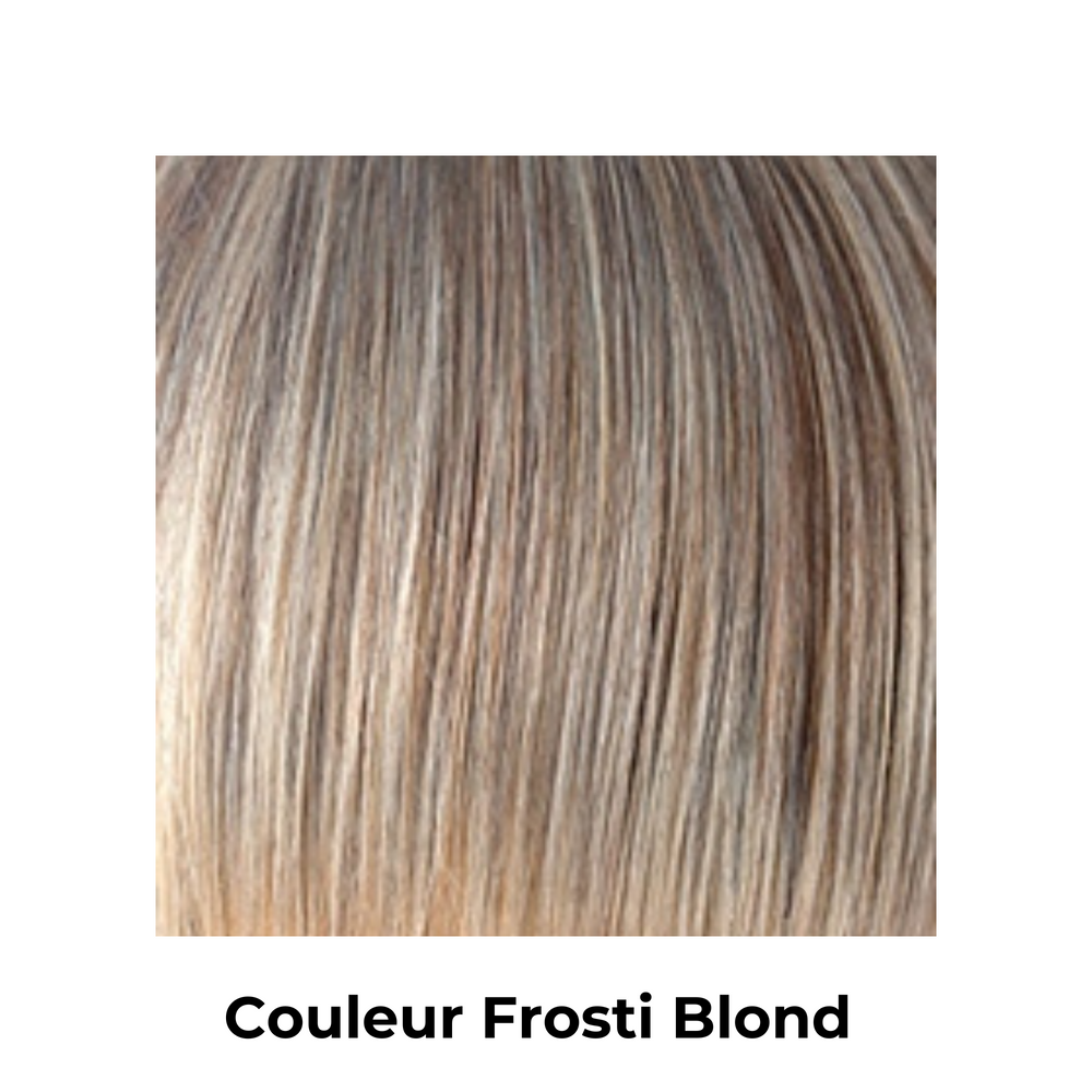 Prothèse Coco-Perruques synthétiques||Synthetic Wigs-RENE OF PARIS-Frosti Blond-Gisèle produits de beauté