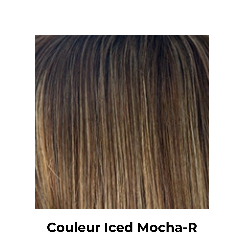 Prothèse Coco-Perruques synthétiques||Synthetic Wigs-RENE OF PARIS-Iced Mocha-R-Gisèle produits de beauté