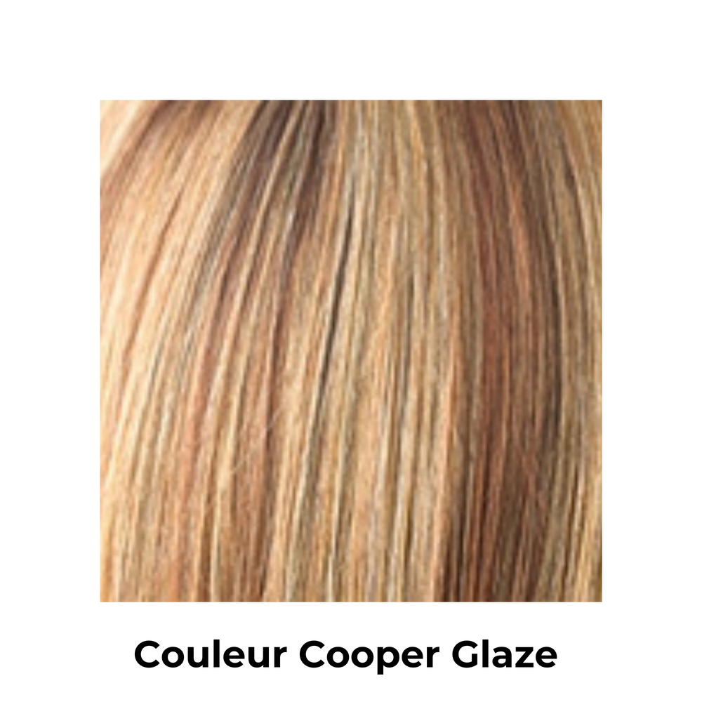 Rene of Paris - Prothèse Gia-Perruques synthétiques||Synthetic Wigs-RENE OF PARIS-Copper Glaze-Gisèle produits de beauté