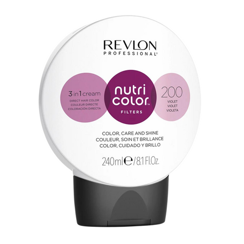 REVLON_Nutri Color Filters - Crème de coloration 3-en-1_240ml-200 - Violet_Gisèle produits de beauté